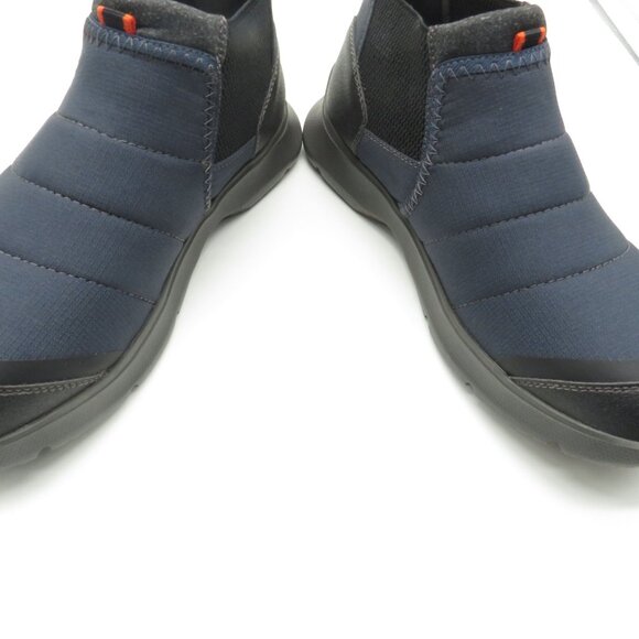 Nunn Bush Men's Navy Slip-On Casual Boots Comfort Gel Sole Elastic Sides 8 NEW - Picture 7 of 7